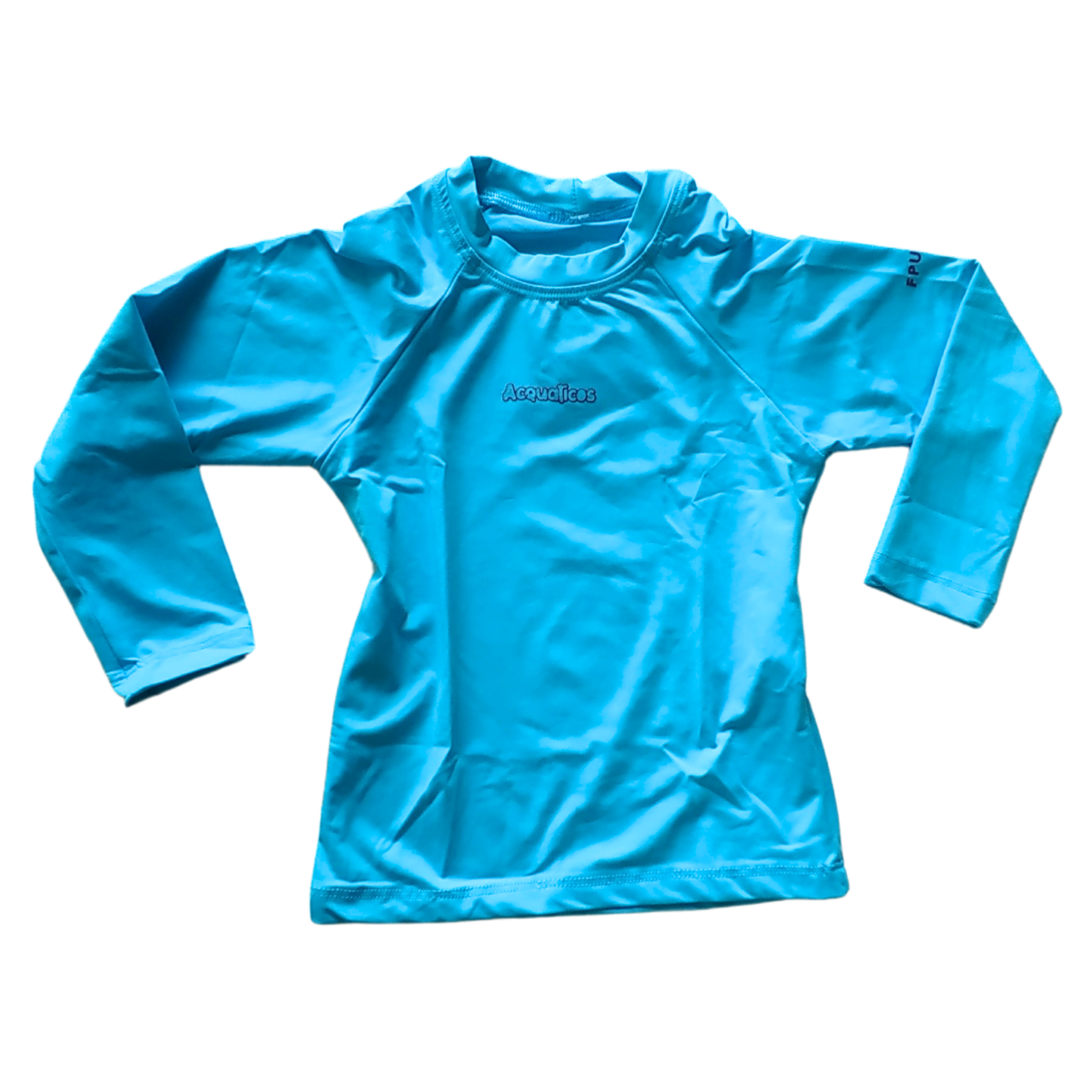Camisa UV Azul Manga longa